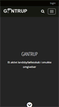 Mobile Screenshot of gantrup.dk